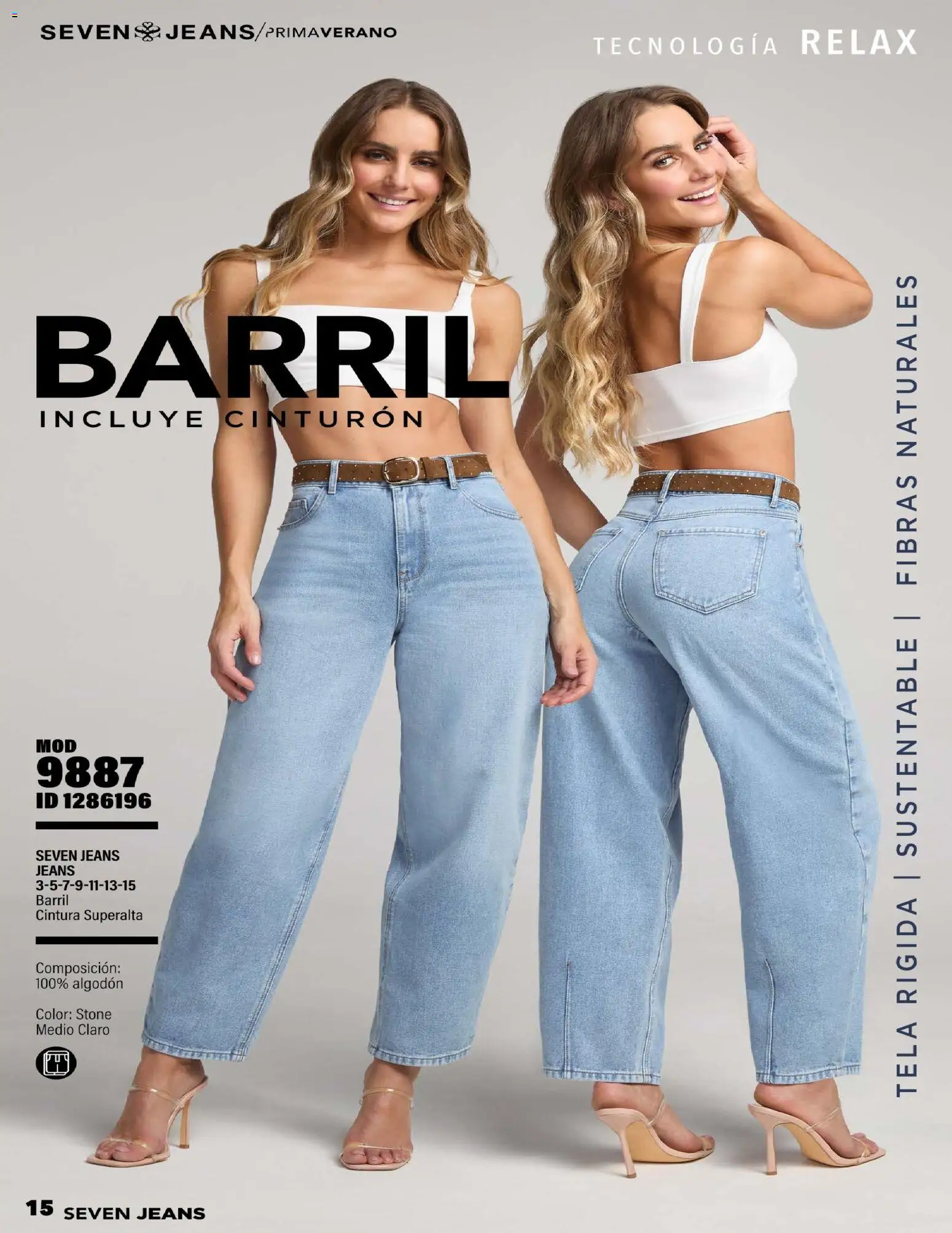 Nuevas ofertas de Price Shoes válidas en toda la República Mexicana desde el 09.02.2026. ¡Encuentra las mejores ofertas en Price Shoes catálogo Seven Jeans Denim! | Página: 15