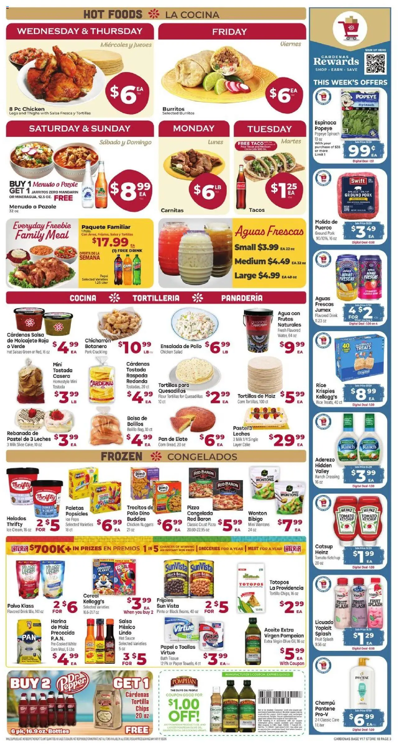 Cardenas Weekly Ad - valid from 13.08.2025 | Page: 3 | Products: Oil, Rice, Cream, Pc