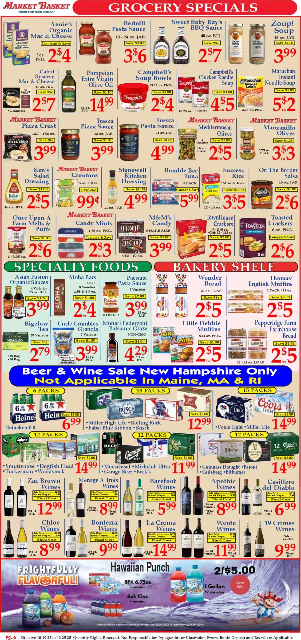 Market Basket Ad - valid from 19.10.2025 | Page: 6