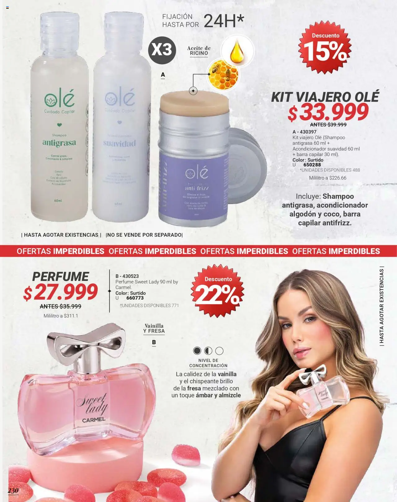 Carmel revista - valida desde el 01.12.2025 | Página: 232 | Productos: Algodón, Antigrasa, Cebolla, Perfume