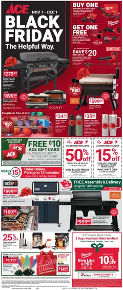 Preview of ACE Hardware weekly ads valid from 01.11.2025