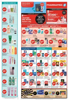 Preview of Q-TIPS Cotons-tiges / Cotton Swabs (400), WATERWIPES (60) ou/or HUGGIES (56 - 64) lingettes pour bébés Baby Wipes, Produits sélectionnés/Selected Types from shop Pharmaprix valid from 10.04.2026 | Page: 4