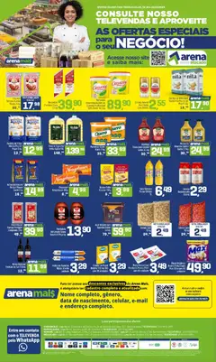 Arena Atacado ofertas Especiais - Pré-Visualização do folheto da loja Arena Atacado, válido de 16.03.2026