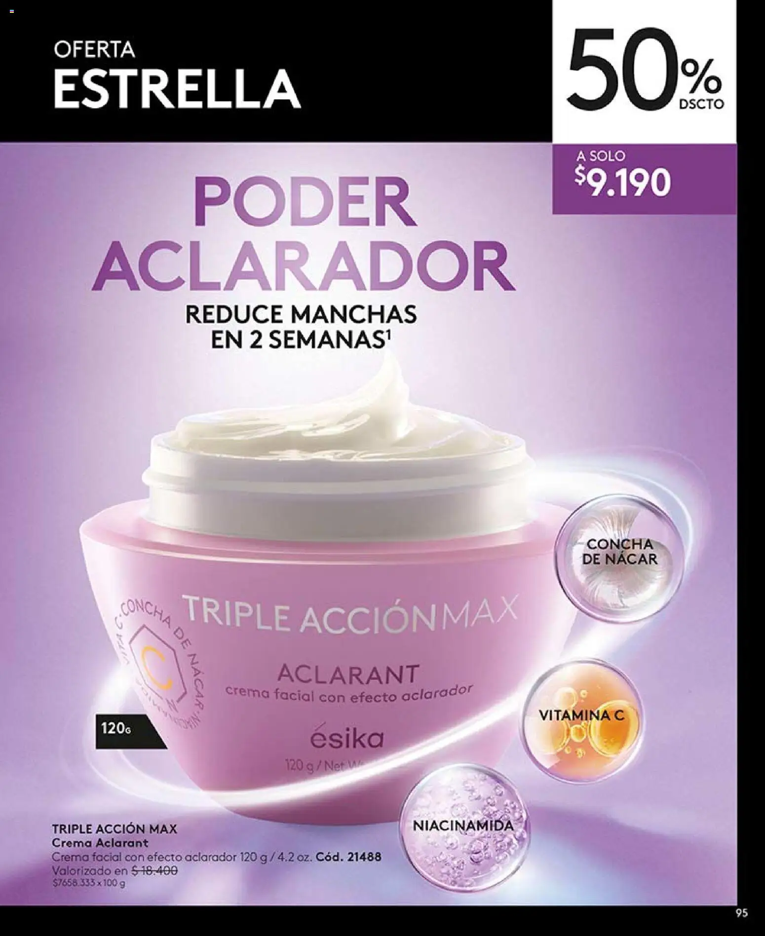 Catálogo Ésika Campaña 7 │ válido desde el 18.04.2026 | Página: 107 | Productos: Crema