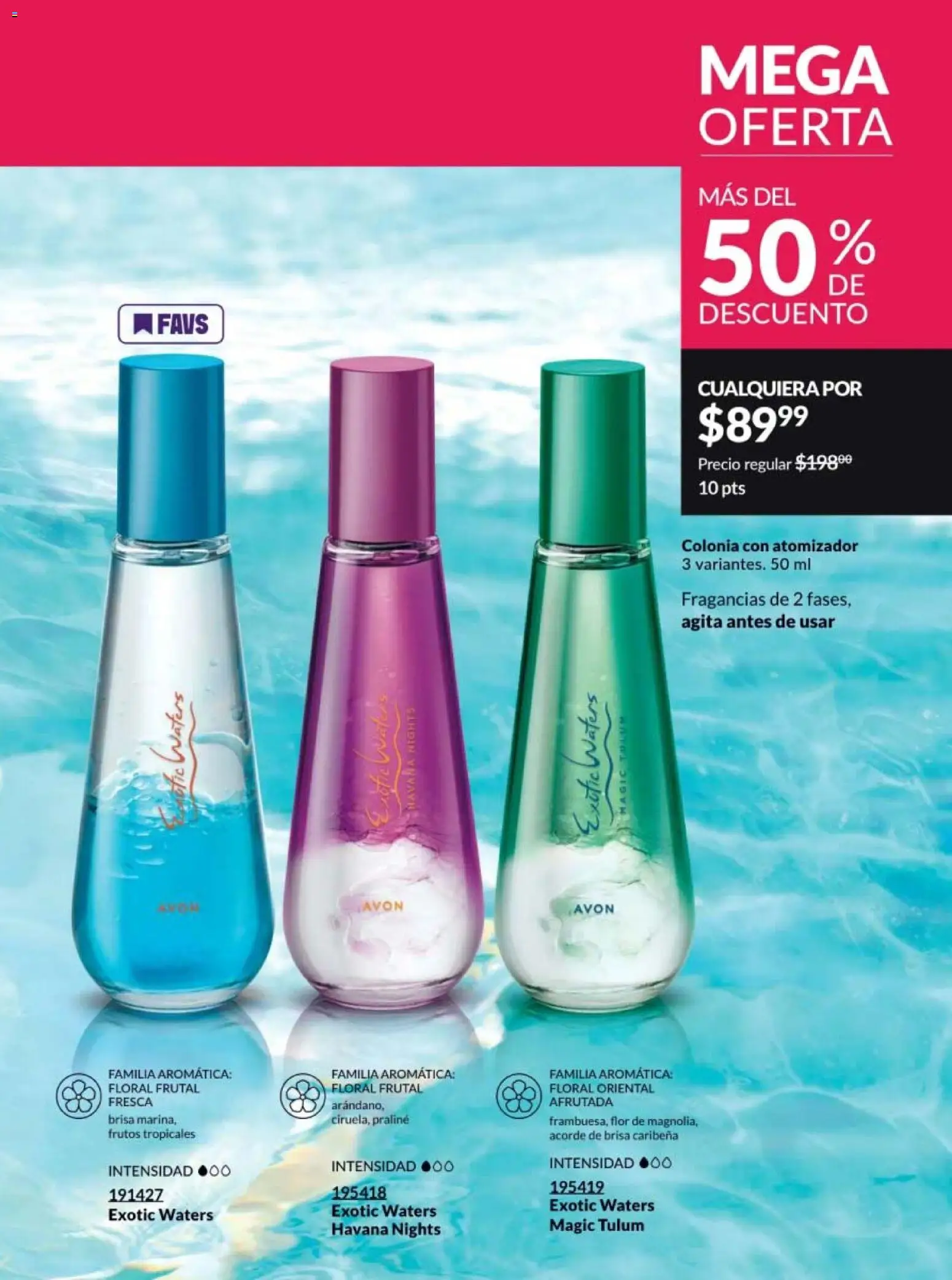 Nuevas ofertas de AVON válidas en toda la República Mexicana desde el 13.03.2026. ¡Encuentra las mejores ofertas en AVON campaña 5 2026! | Página: 109 | Productos: Perfume