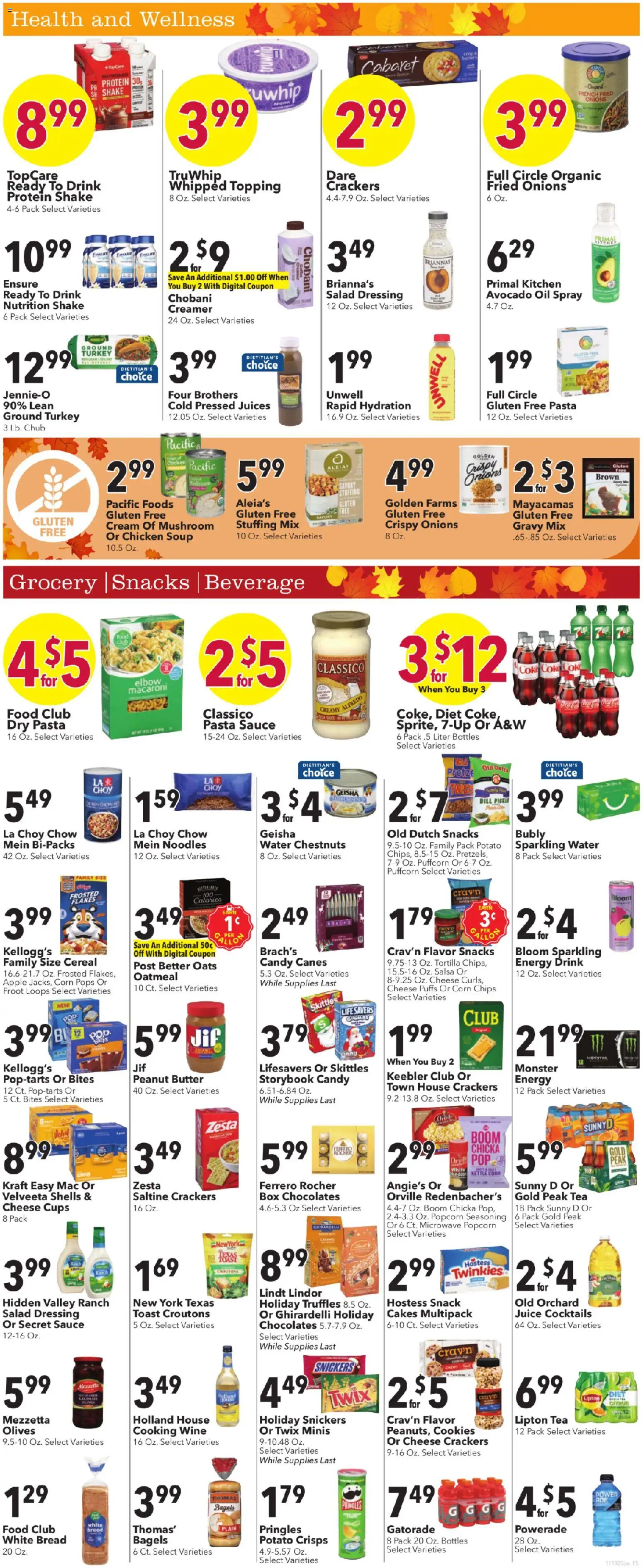 Cash Wise - Weekly Ad - valid from 19.11.2025 | Page: 5 | Products: Corn, Noodles, Water, Kettle