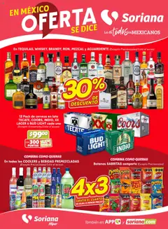 Vista previa de Soriana - Folleto, nuevo folleto de la tienda, válido en México a partir del 18.09.2025