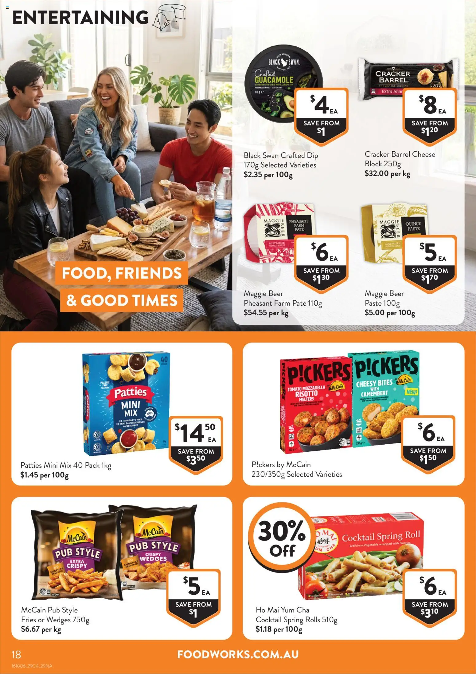 Foodworks catalogue - valid from 29.04.2026 | Page: 18 | Products: Beer, Beef, Avocado, Sausage