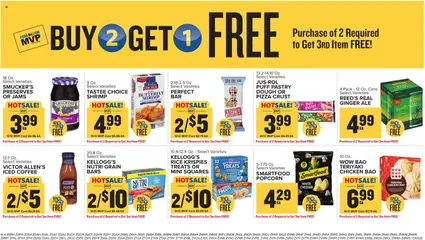 Preview of Food Lion weekly ads valid from 03.12.2025 | Page: 12 | Products: Ginger, Coffee, Pizza, Rice