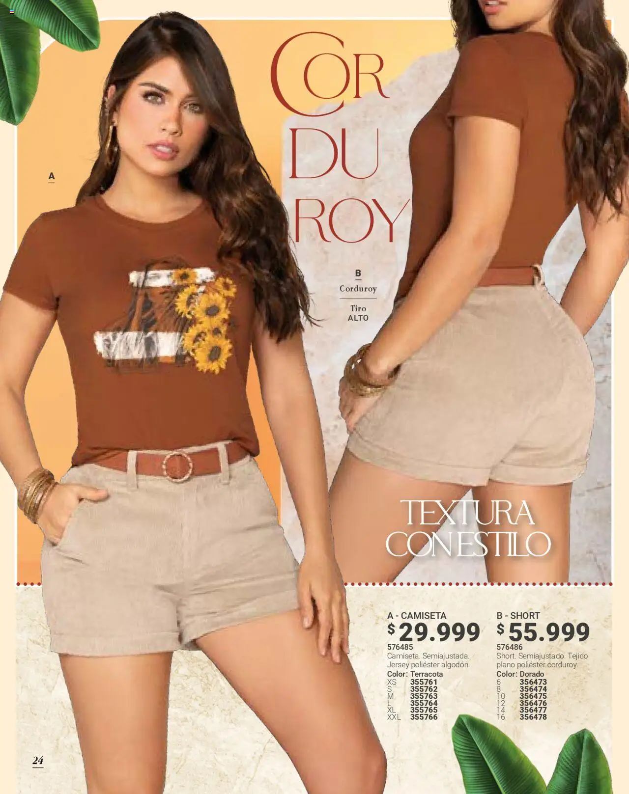 Carmel revista - valida desde el 09.07.2025 | Página: 24 | Productos: Short, Camiseta