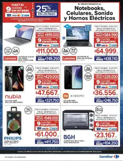 Carrefour ofertas │ válido desde el 10.09.2025 | Página: 26 | Productos: Horno, Horno eléctrico, Notebook