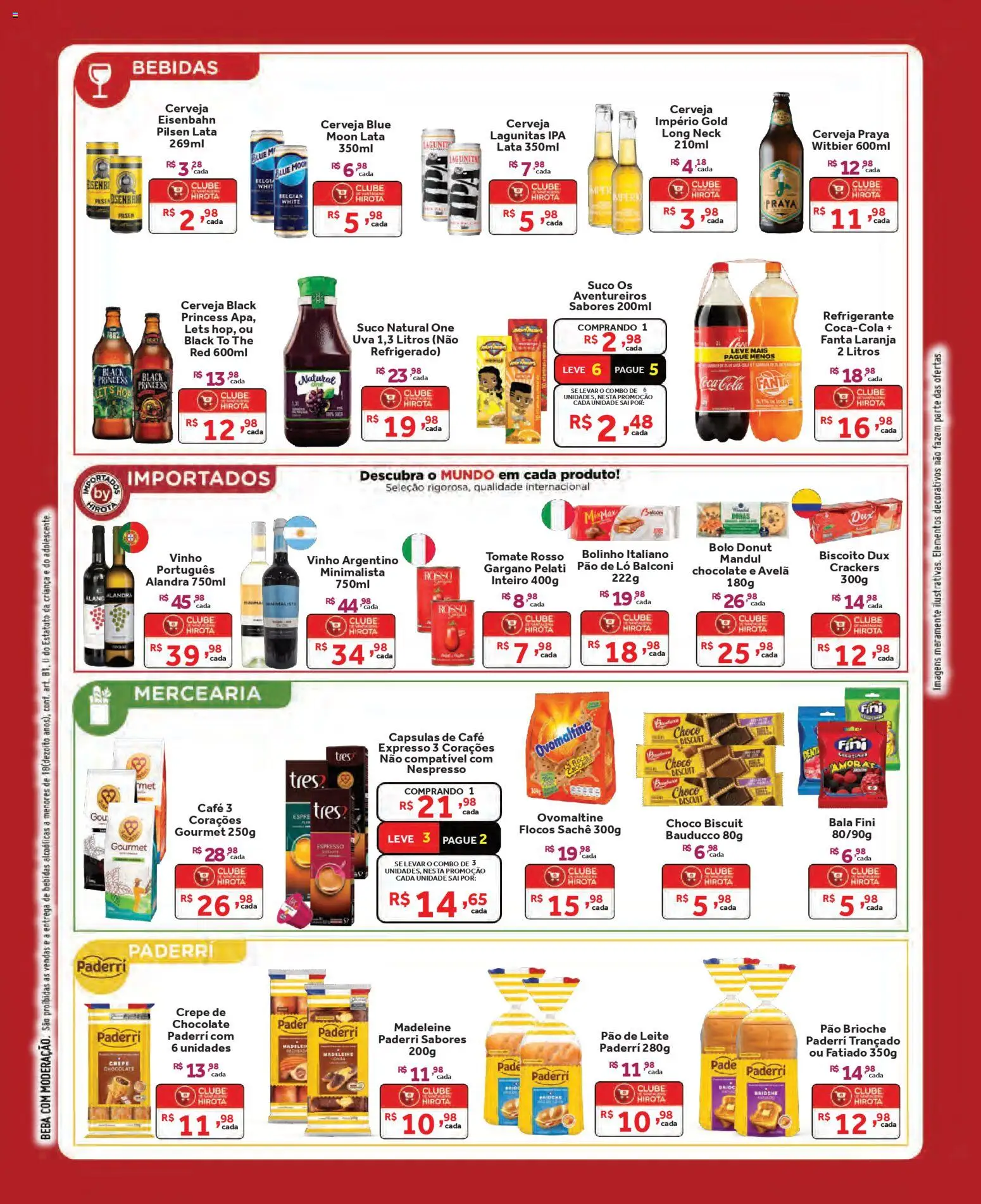 Hirota Food Folheto - válido de 22.10.2025 | Página: 3 | Produtos: Fanta, Eisenbahn, Cerveja, Flocos