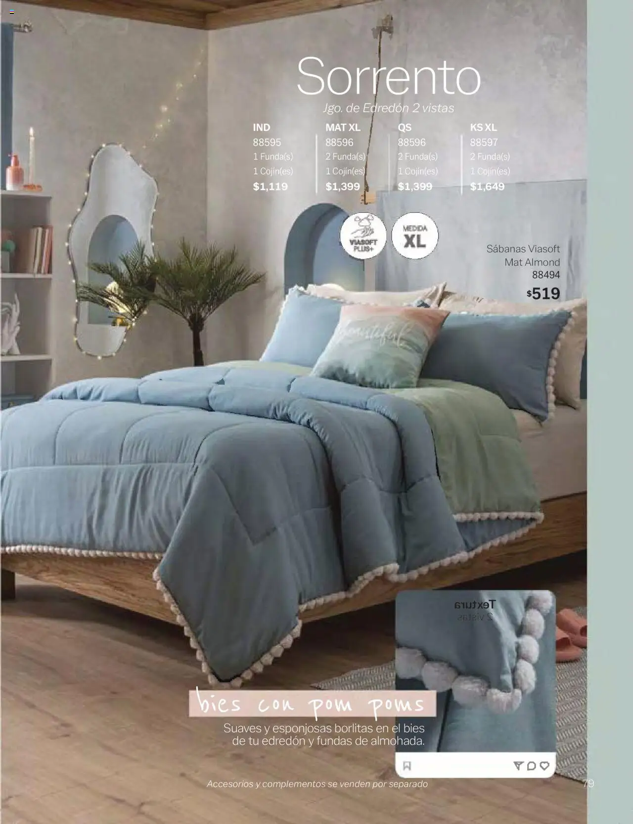 Nuevas ofertas de Vianney válidas en toda la República Mexicana desde el 24.01.2025. ¡Encuentra las mejores ofertas en Vianney catálogo Chavos! | Página: 81 | Productos: Sabanas