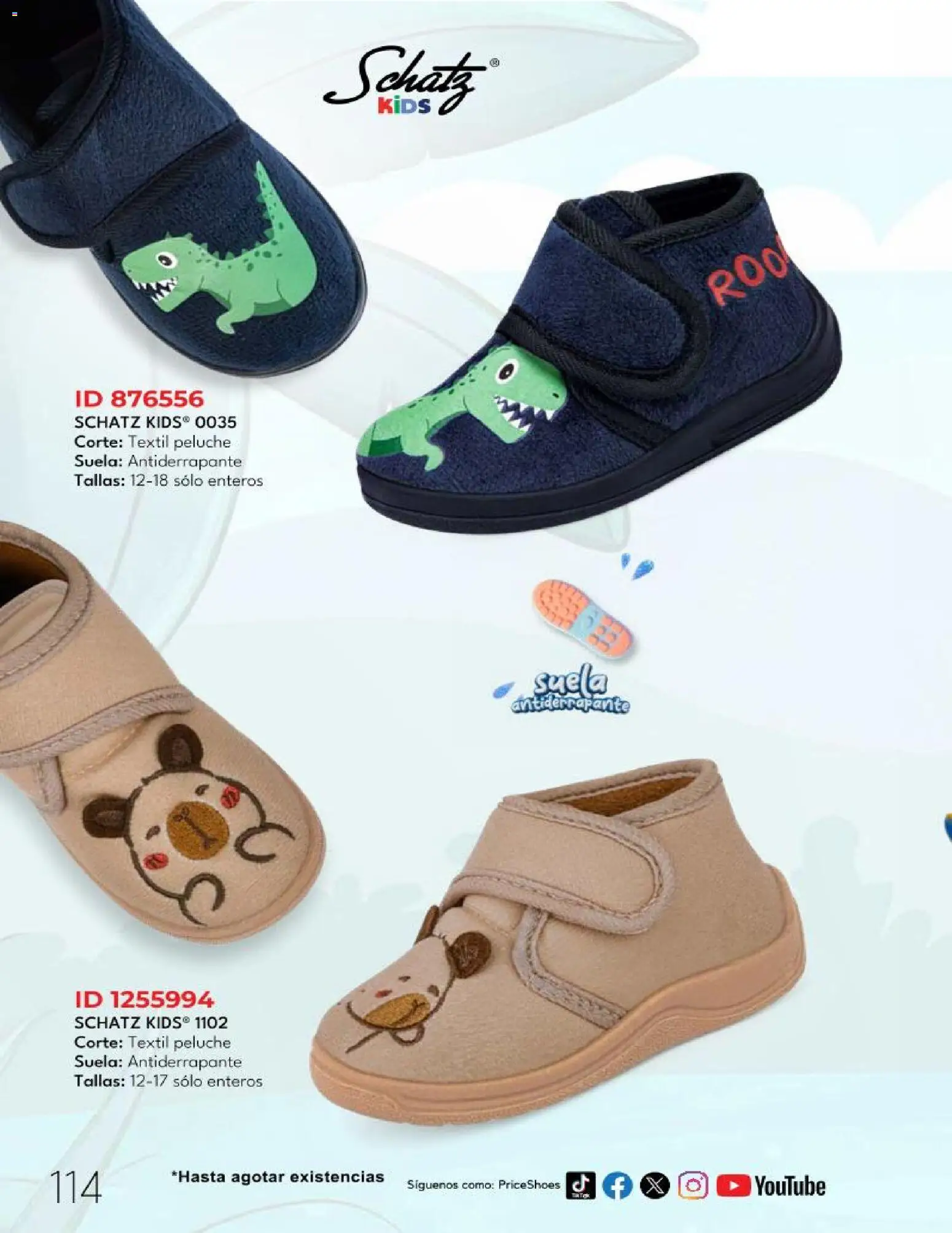 Nuevas ofertas de Price Shoes válidas en toda la República Mexicana desde el 06.12.2025. ¡Encuentra las mejores ofertas en Price Shoes catálogo Bebés! | Página: 114