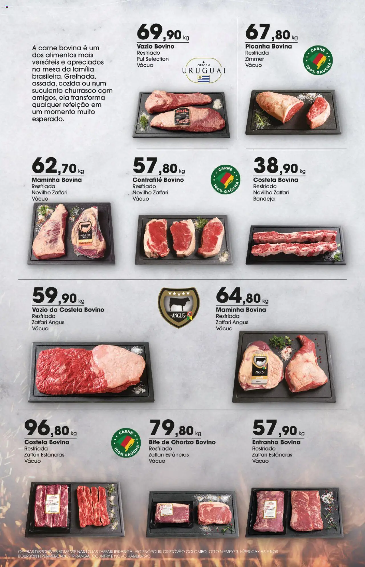 Zaffari Folheto - válido de 11.09.2025 | Página: 3 | Produtos: Mesa, Maminha, Carne, Bandeja