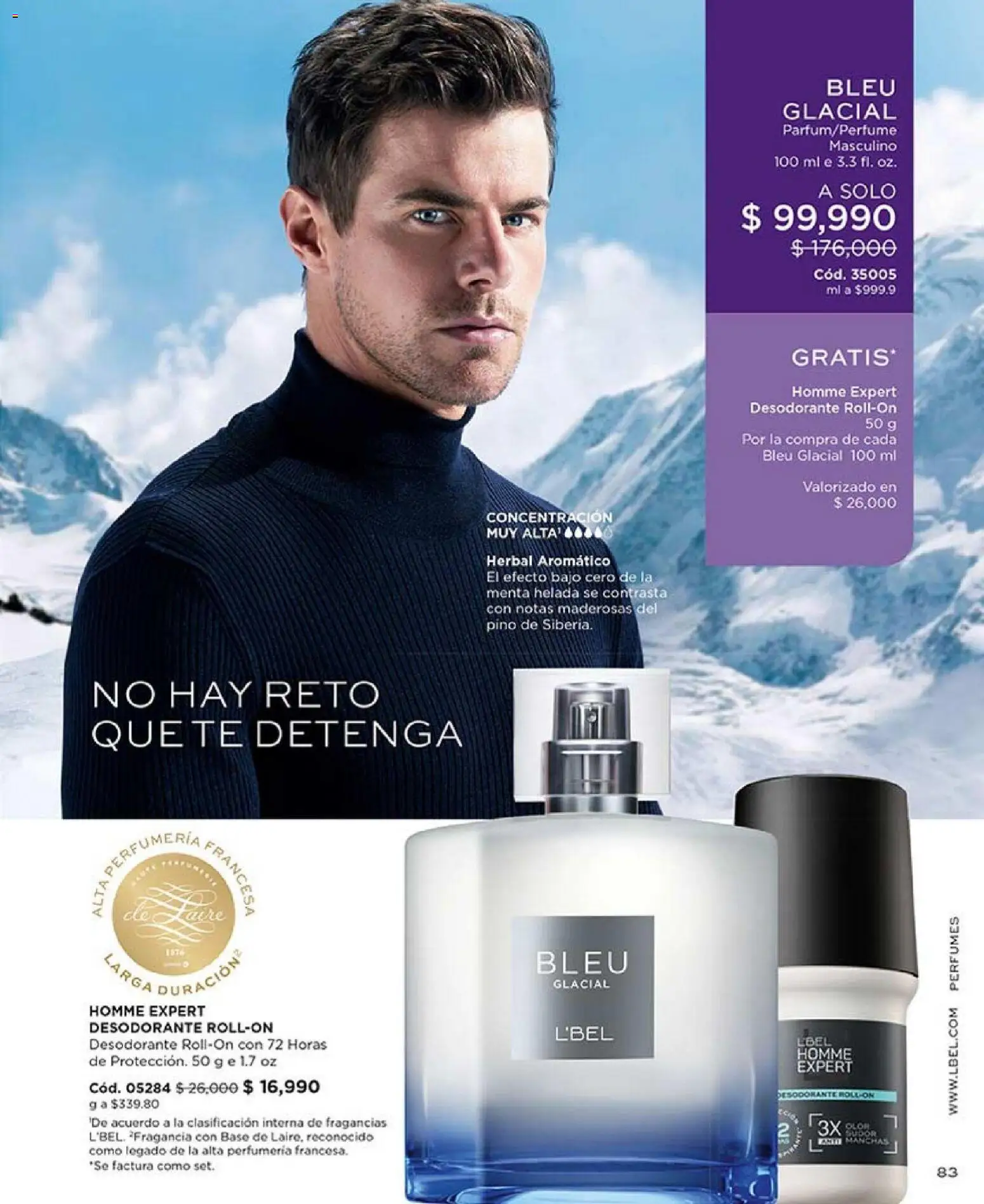 L'Bel revista - valida desde el 01.04.2026 | Página: 87 | Productos: Desodorante