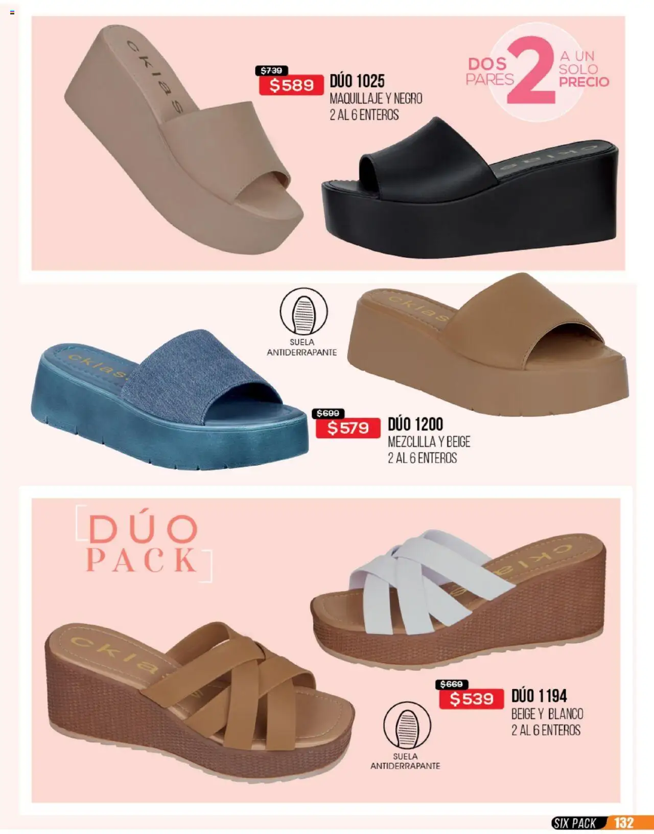 Nuevas ofertas de Cklass válidas en toda la República Mexicana desde el 23.06.2025. ¡Encuentra las mejores ofertas en Cklass catálogo Rebajas Sobre Calzado! | Página: 133 | Productos: Maquillaje