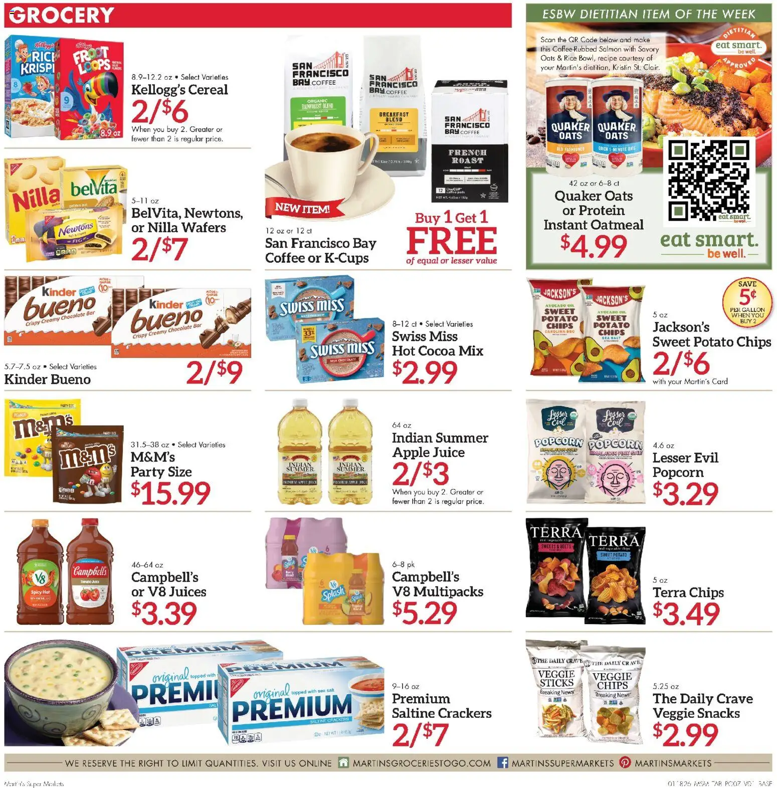 Martin’s Weekly Ad - valid from 18.01.2026 | Page: 7 | Products: Milk, Chocolate, Juice, Avocado