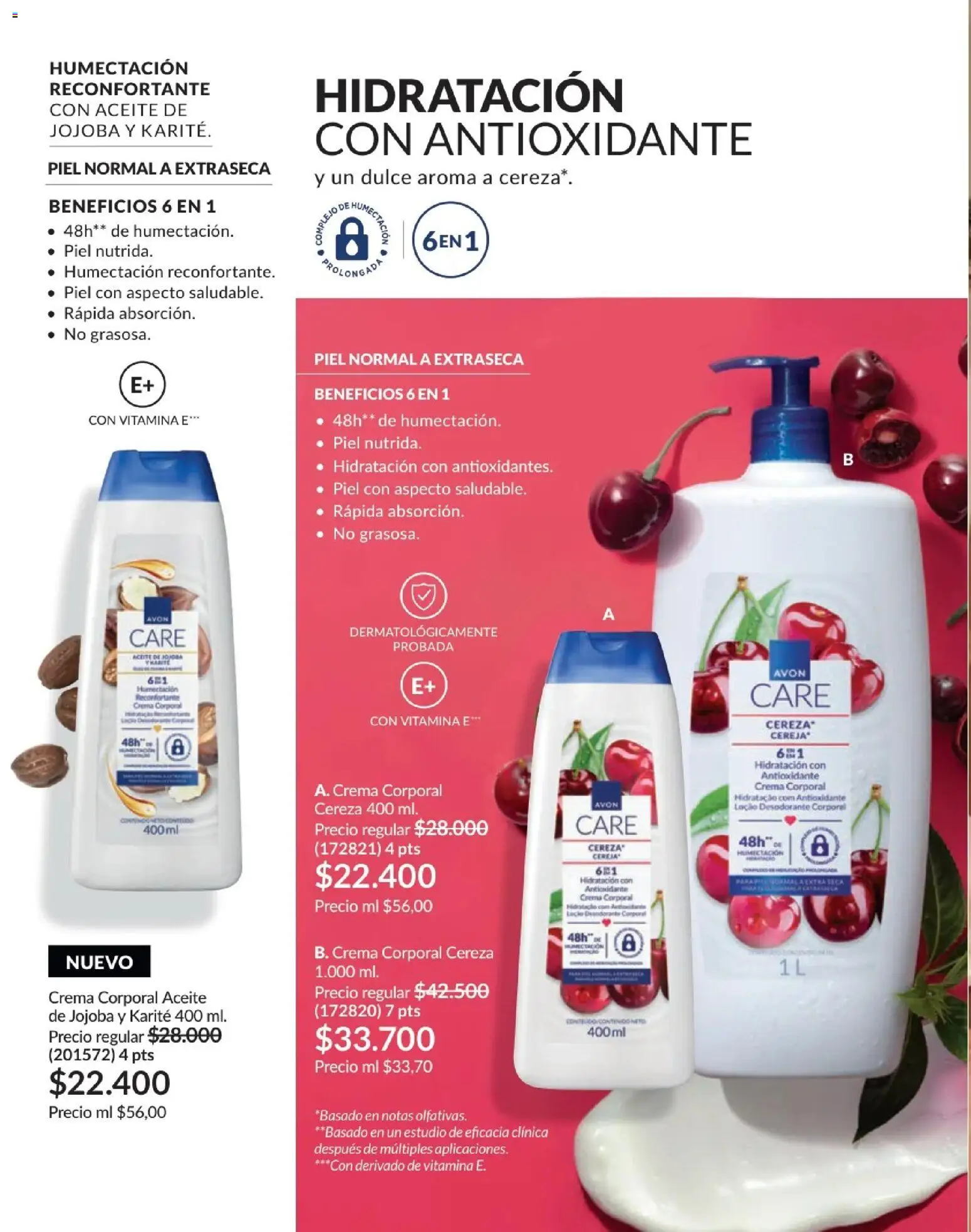 Avon revista - valida desde el 01.12.2025 | Página: 130 | Productos: Crema, Desodorante, Aceite
