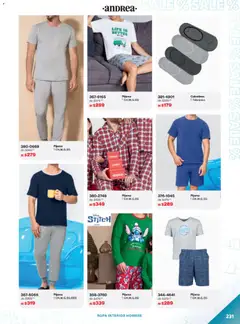 Vista previa de Andrea catálogo Outlet, nuevo folleto de la tienda, válido en México a partir del 21.12.2025 | Página: 231 | Productos: Pijama, Ropa, Ropa interior
