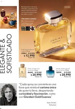 Oriflame - Catálogo │ válido desde el 13.09.2025 | Página: 32 | Productos: Eau de toilette, Llave, Té