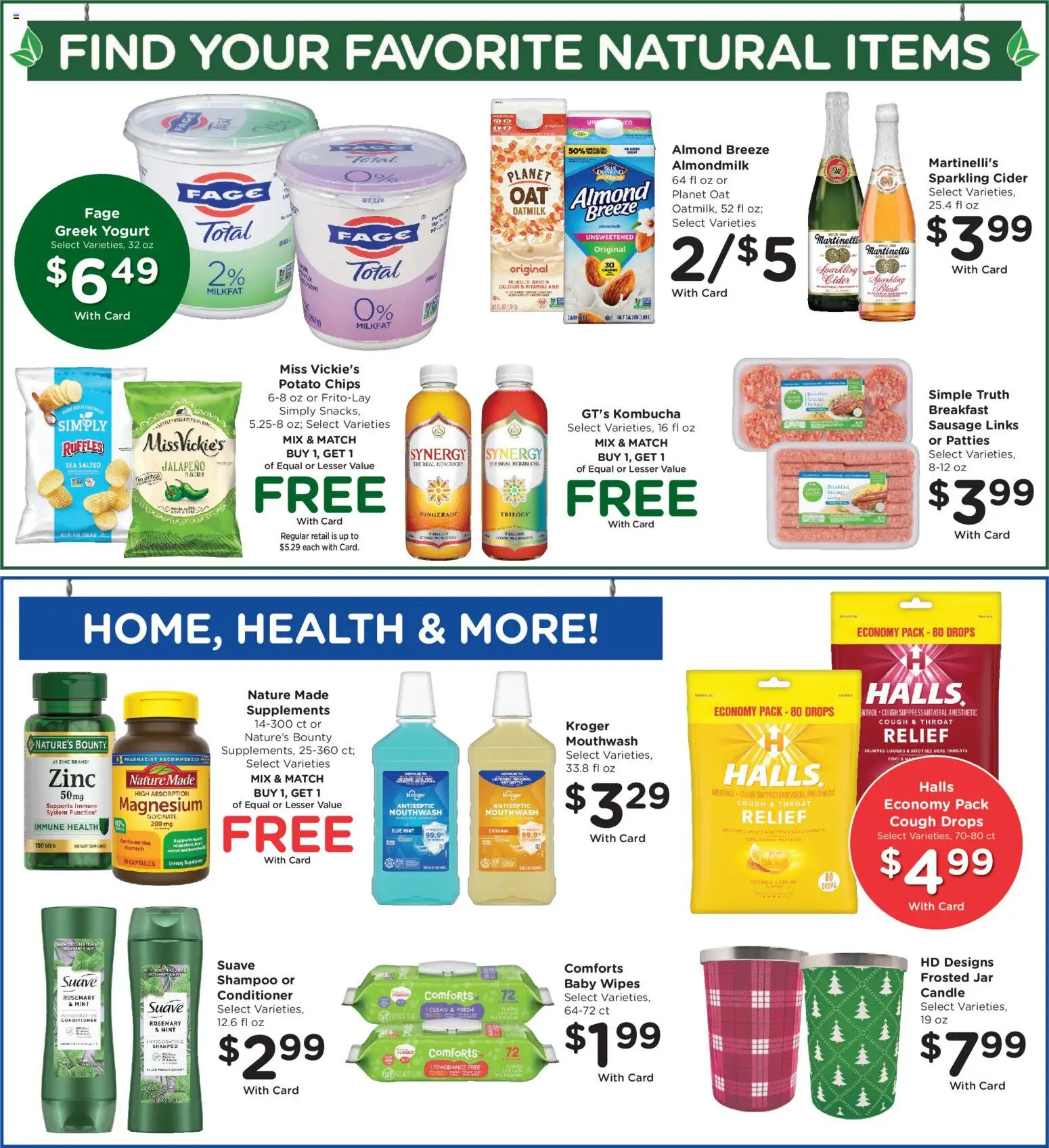 Fry's Food Weekly Ad - valid from 10.12.2025 | Page: 10 | Products: Fragrance, Conditioner, Yogurt, Sausage