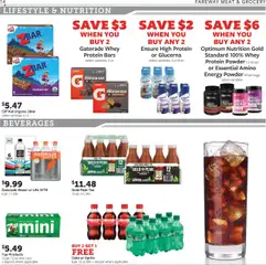 Fareway Weekly Ad - valid from 28.07.2025 | Page: 14 | Products: Protein Powder, Powder, Chocolate, Water