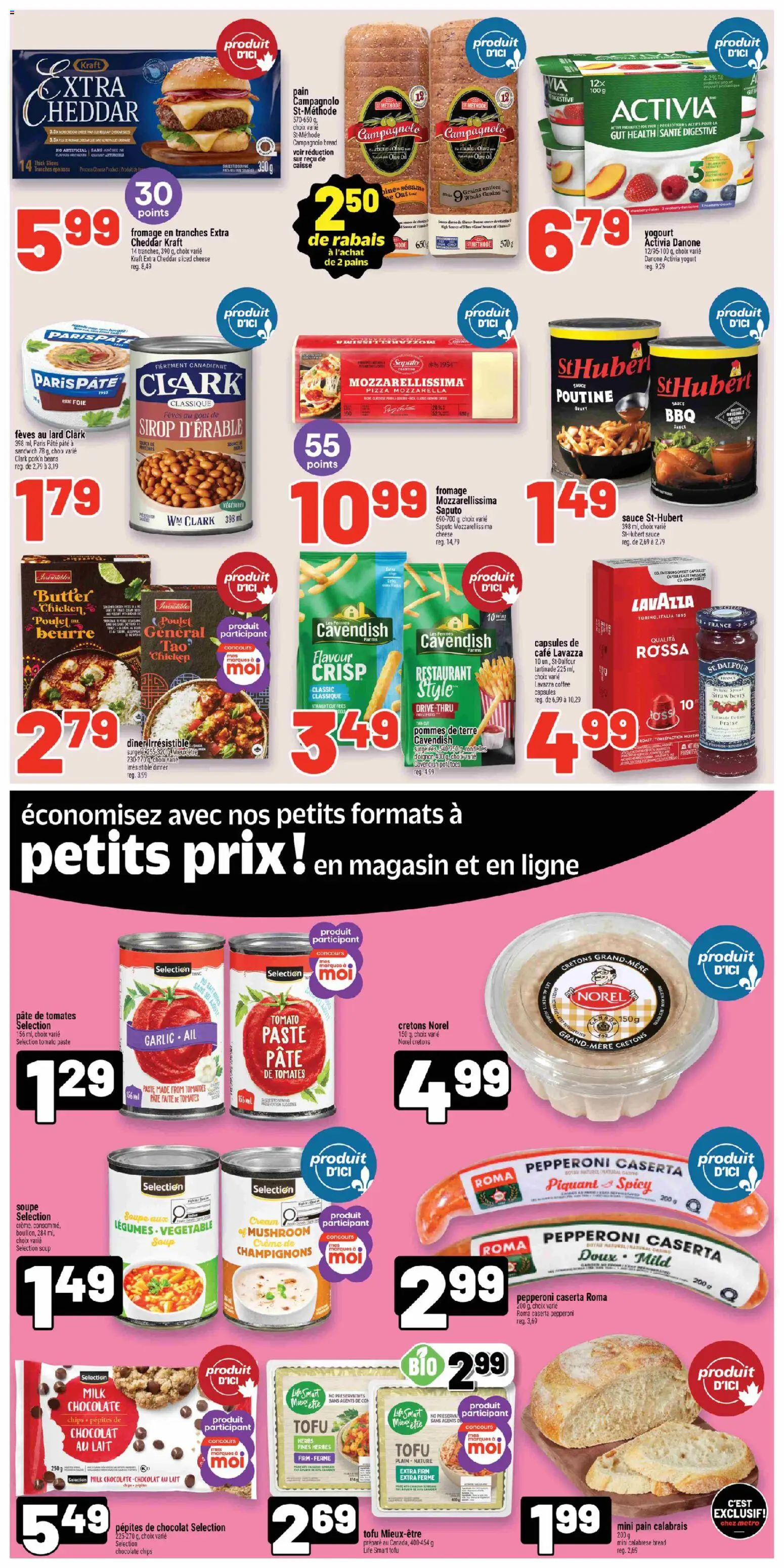 Metro flyer valid from 19.02.2026 | Page: 3 | Products: Chips, Cream, Milk, Tomatoes