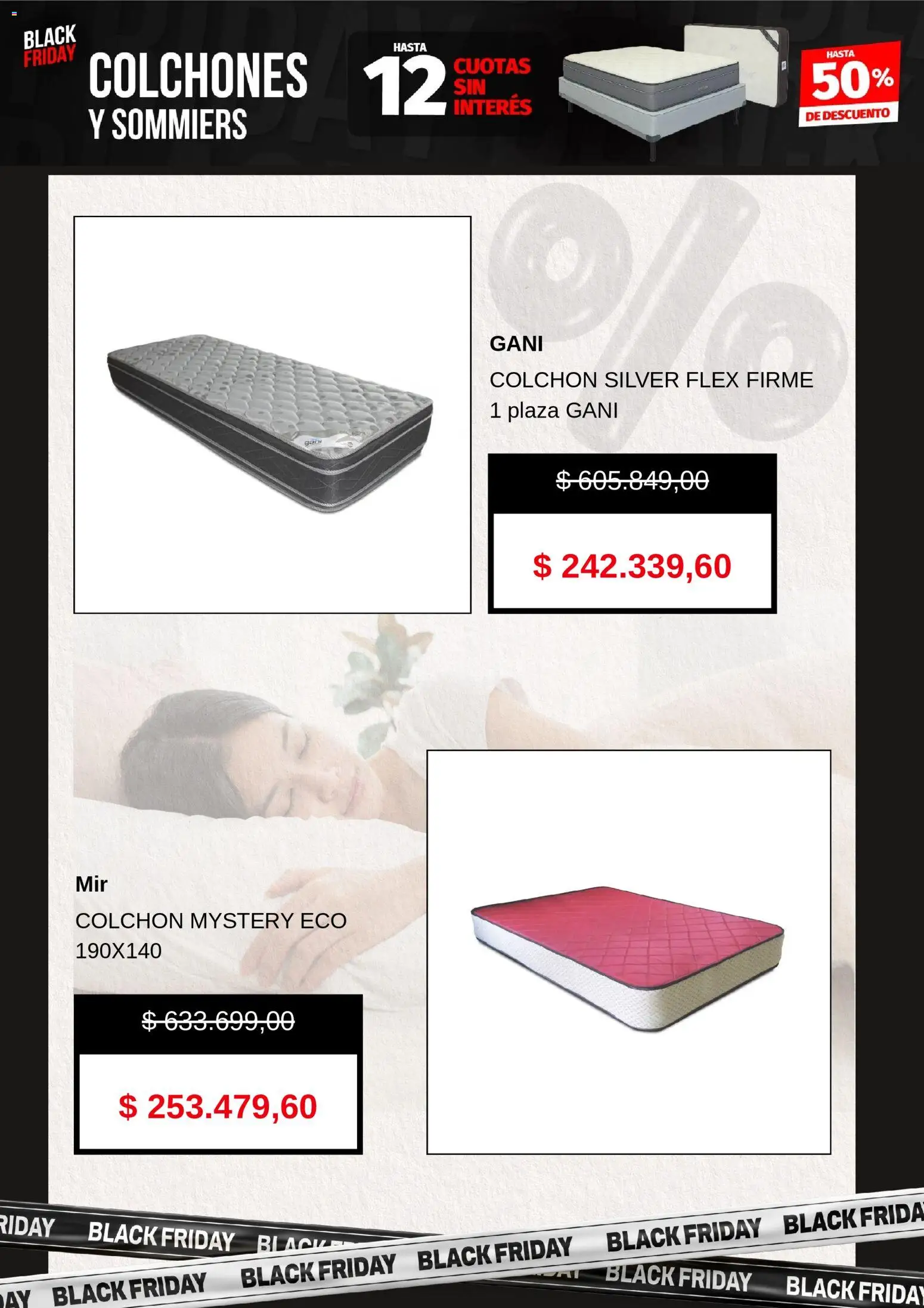 Hipermercado Libertad Black Friday │ válido desde el 27.11.2025 | Página: 4 | Productos: Colchón