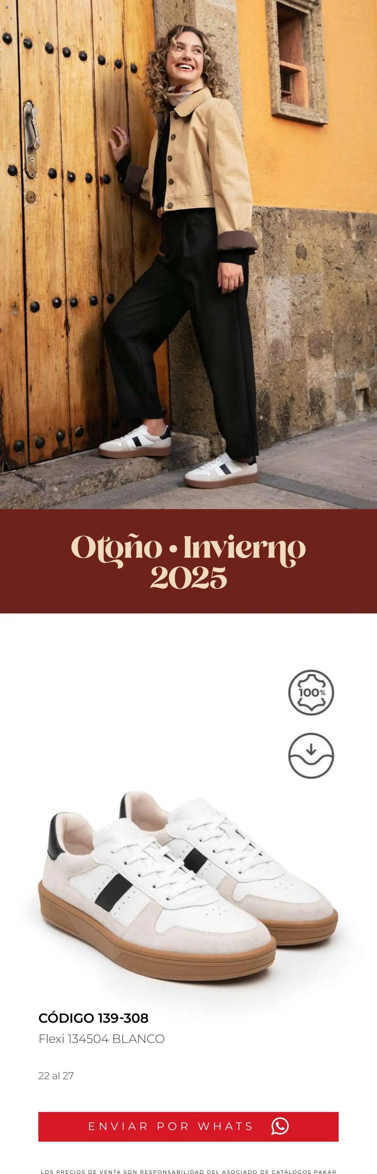 Nuevas ofertas de SC Pakar válidas en toda la República Mexicana desde el 10.10.2025. ¡Encuentra las mejores ofertas en SC Pakar - Catálogo Flexi otoño / invierno! | Página: 136