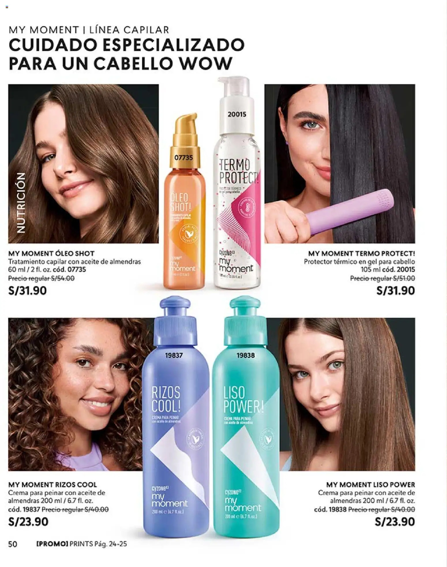 Catálogo CyZone válido desde 04.04.2026 | Página: 50 | Productos: Aceite, Crema, Almendras