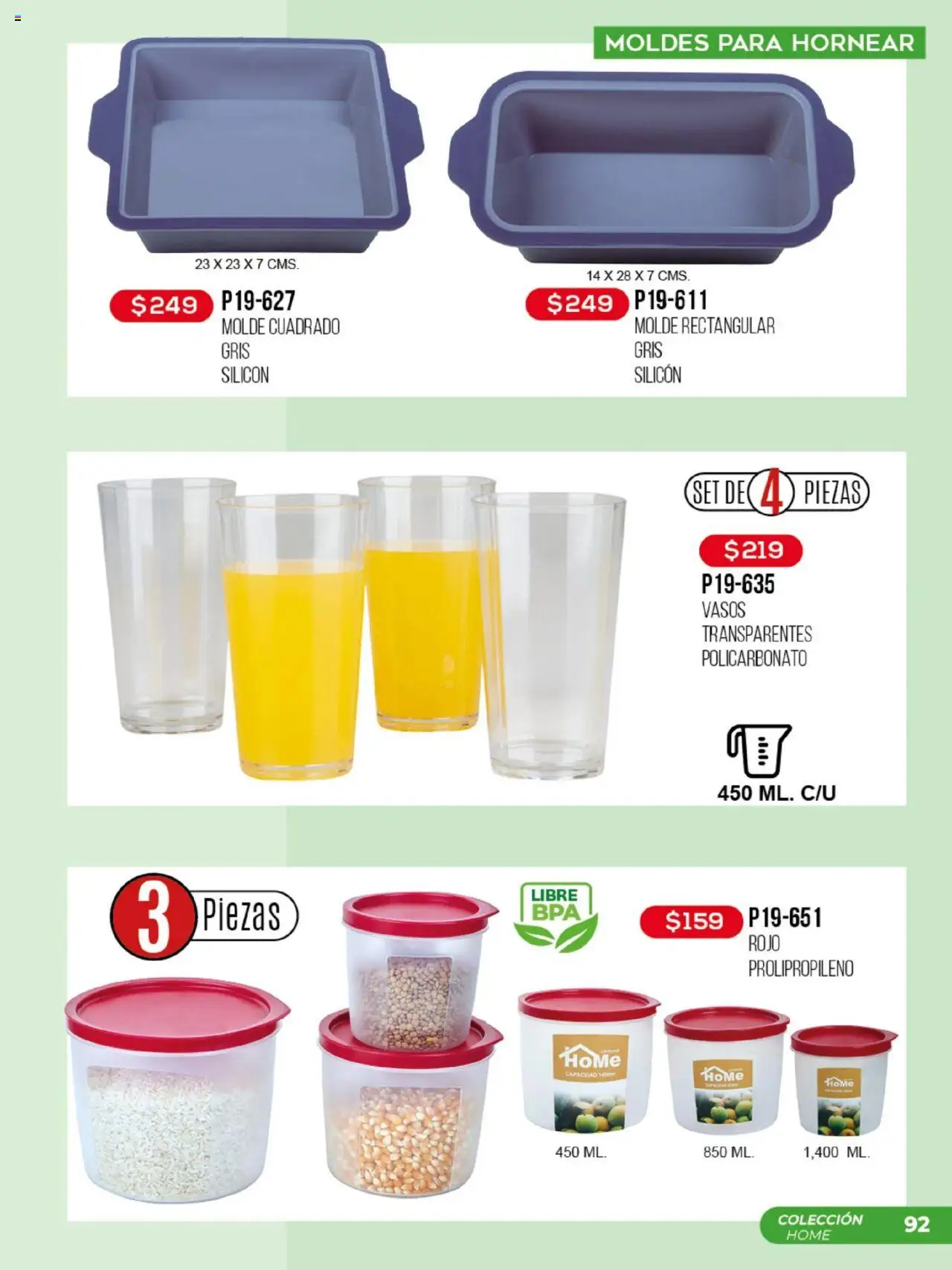 Nuevas ofertas de Cklass válidas en toda la República Mexicana desde el 14.08.2025. ¡Encuentra las mejores ofertas en Cklass - Catálogo Promo De La Semana! | Página: 93 | Productos: Molde, Vasos