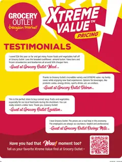 Preview of Grocery Outlet weekly ads valid from 03.12.2025 | Page: 5 | Products: Strawberries, Vegetables, Fruits, Blueberries