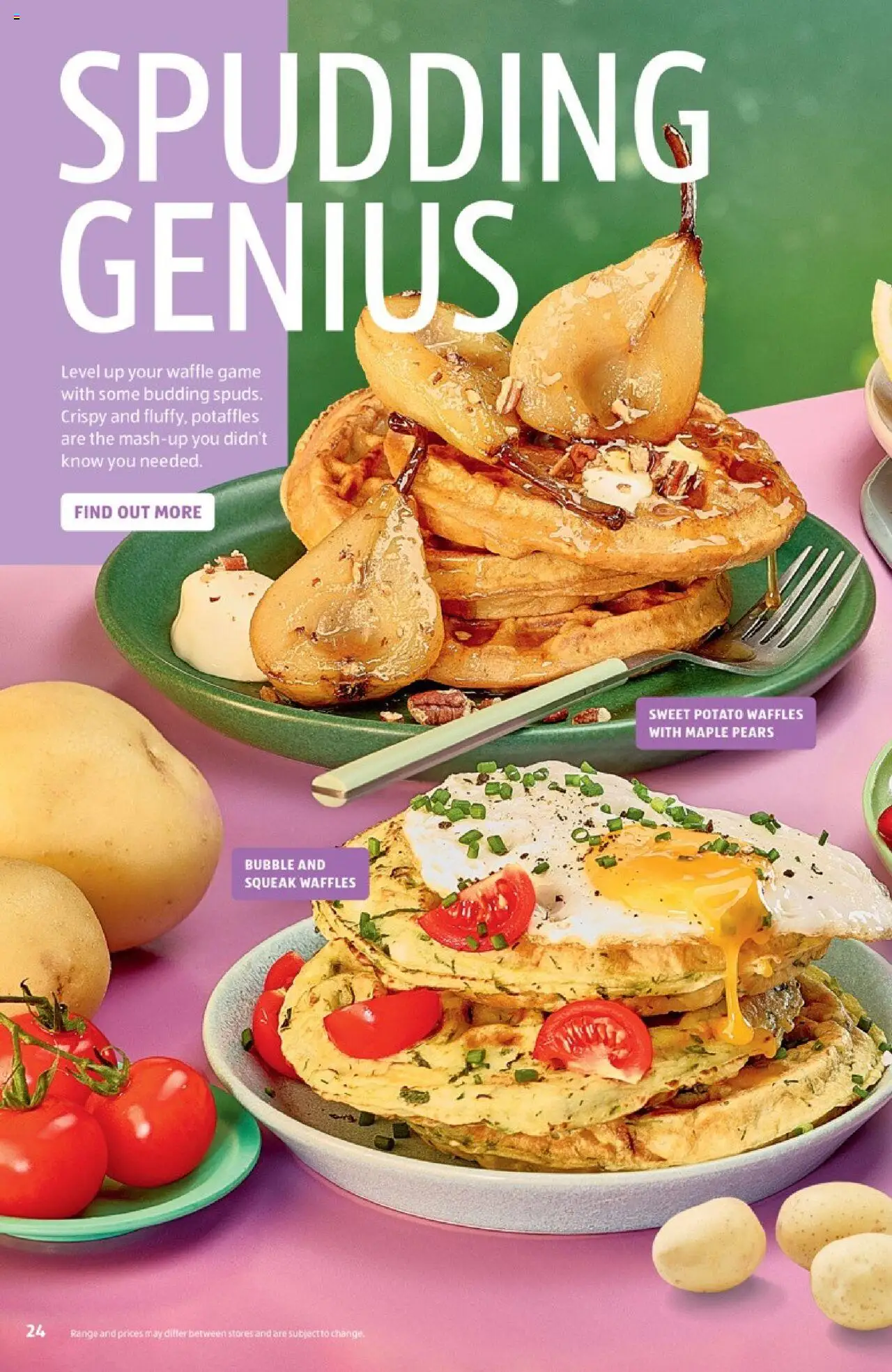 Aldi catalogue - valid from 24.09.2025 | Page: 24 | Products: Waffles, Game