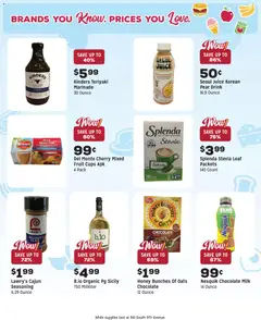 Preview of Grocery Outlet weekly ads valid from 14.01.2026 | Page: 11 | Products: Milk, Chocolate, Juice, Pear