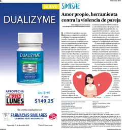 Vista previa de Farmacias Similares catálogo, nuevo folleto de la tienda, válido en México a partir del 01.12.2025 | Página: 8 | Productos: Frasco, Hinojo, Piña, Prensa