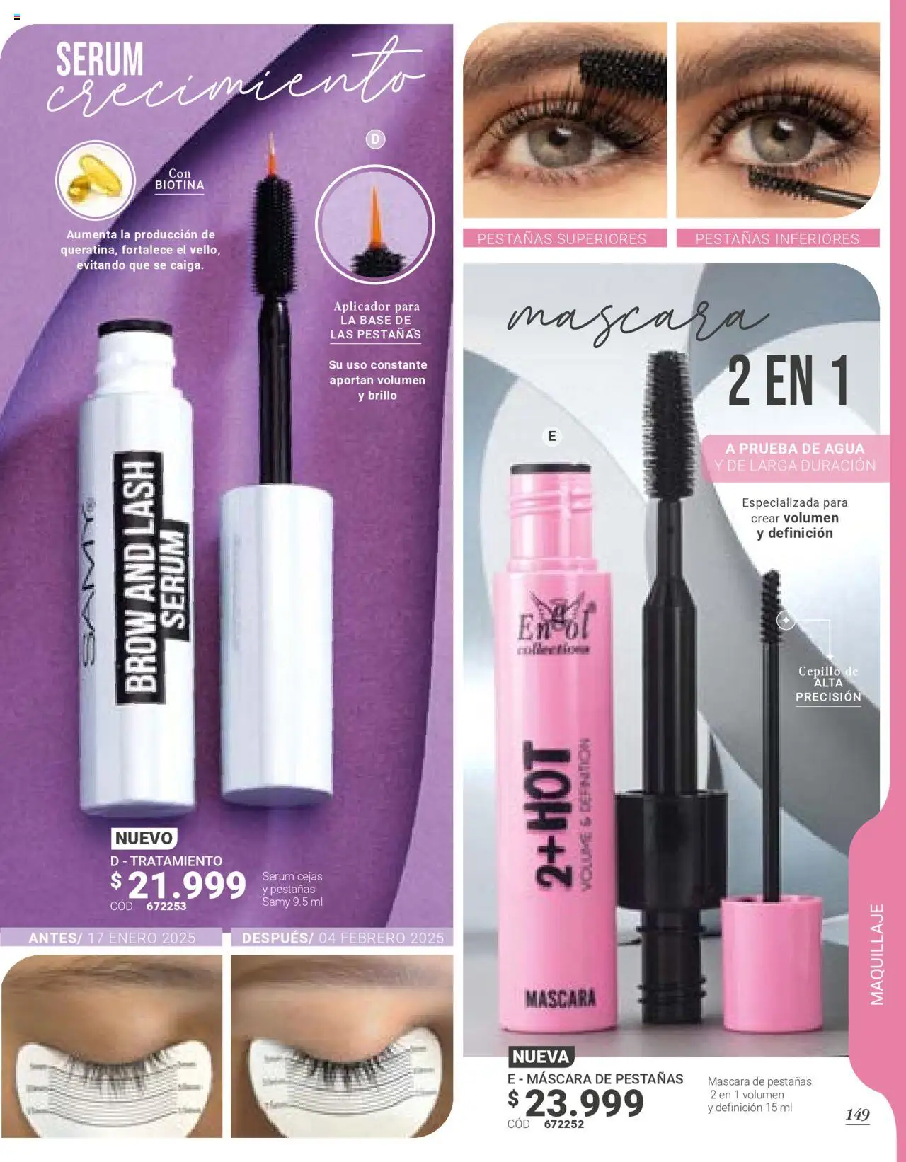 Carmel revista - valida desde el 01.06.2025 | Página: 151 | Productos: Agua, Serum, Brillo, Maquillaje