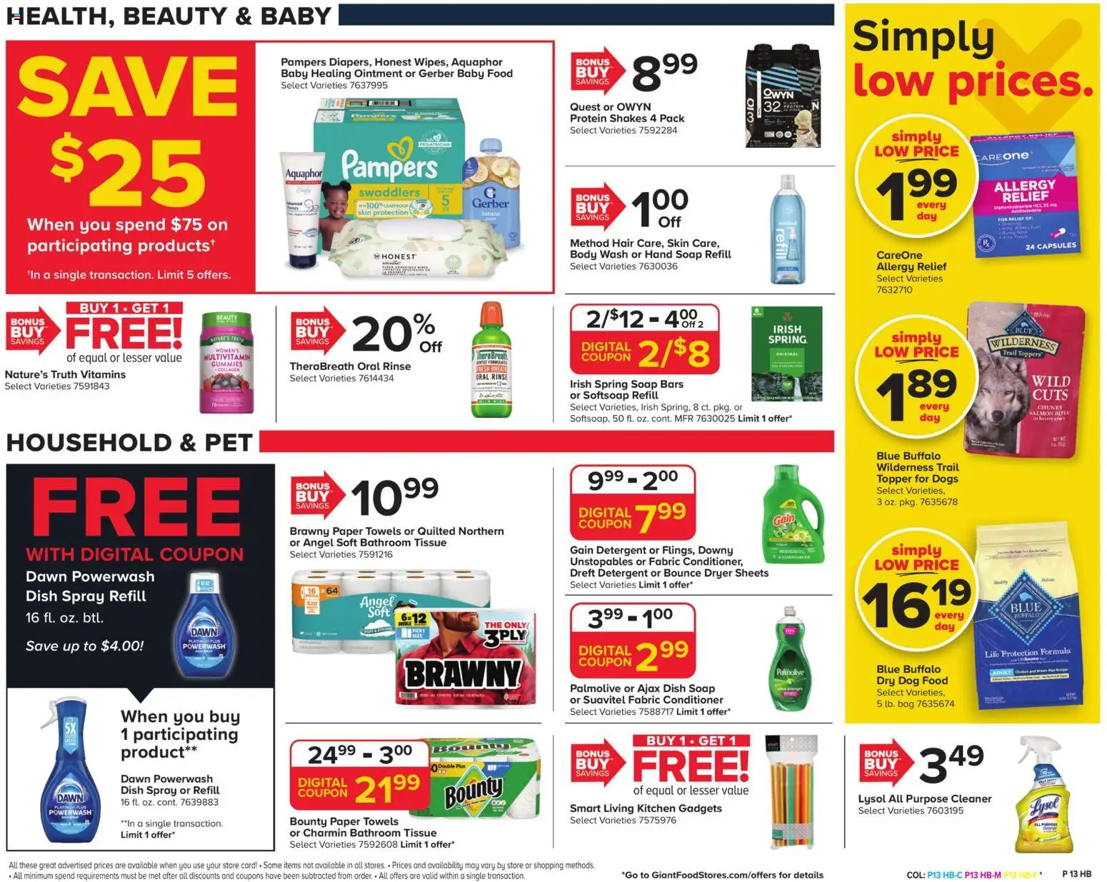 Giant Weekly Ad - valid from 27.02.2026 | Page: 14 | Products: Conditioner, Body Wash, Dryer, Toppers