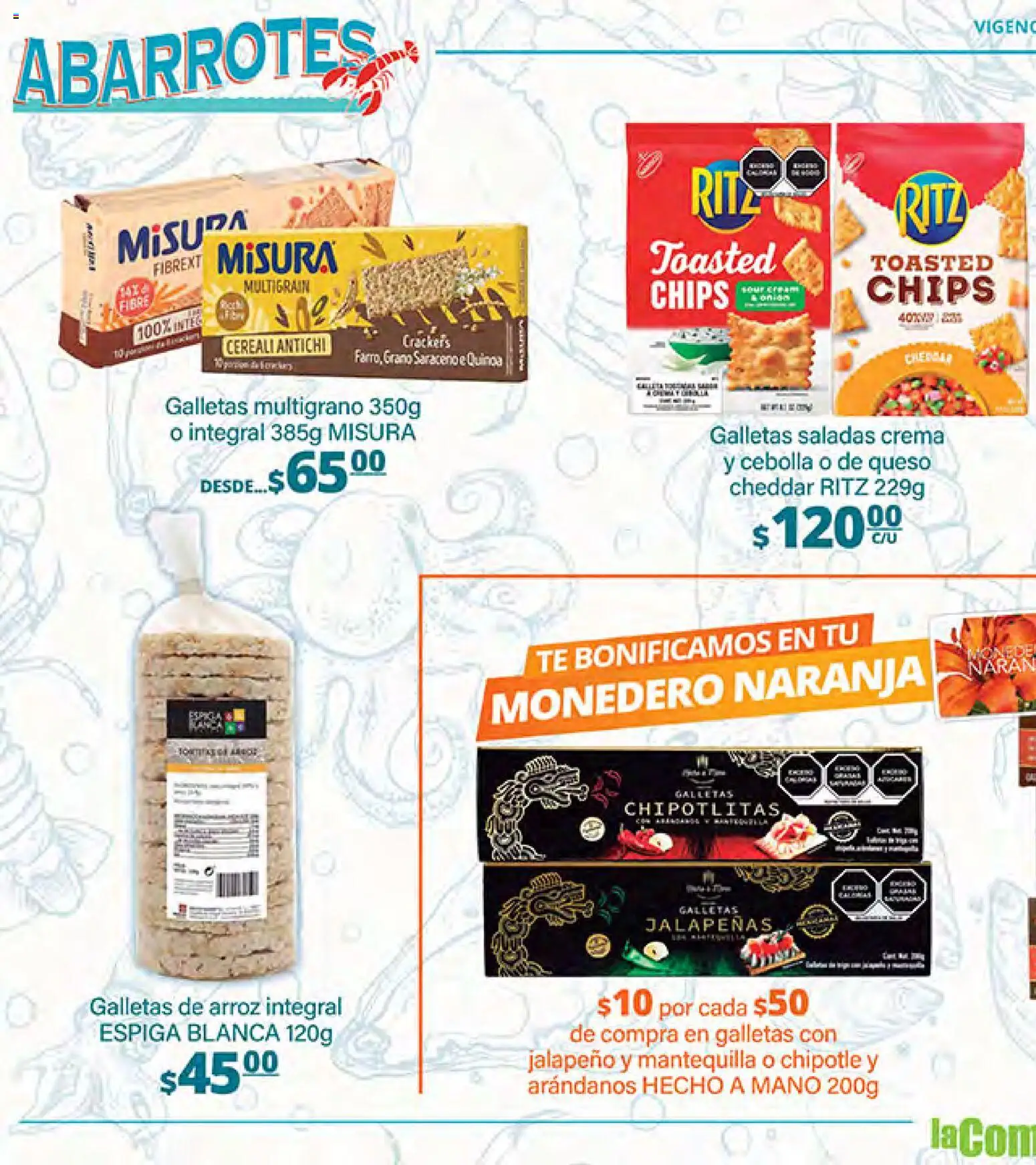 Nuevas ofertas de La Comer válidas en toda la República Mexicana desde el 13.02.2026. ¡Encuentra las mejores ofertas en La Comer folleto Ofertas! | Página: 6 | Productos: Monedero, Mantequilla, Arroz, Galletas