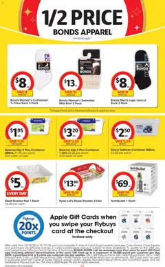 Preview of Coles  Catalogue  - valid from 10.12.2025 | Page: 22 | Products: Decor, Underwear