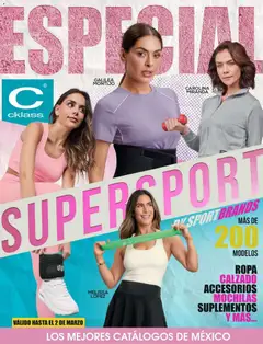 Vista previa de Cklass catálogo Especial Supersport Dama, nuevo folleto de la tienda, válido en México a partir del 08.01.2026