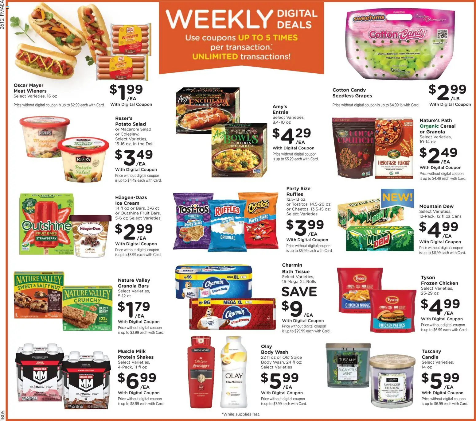 Fred Meyer Weekly Ad - valid from 22.04.2026 | Page: 2 | Products: Corn, Bath, Salad, Vegetables