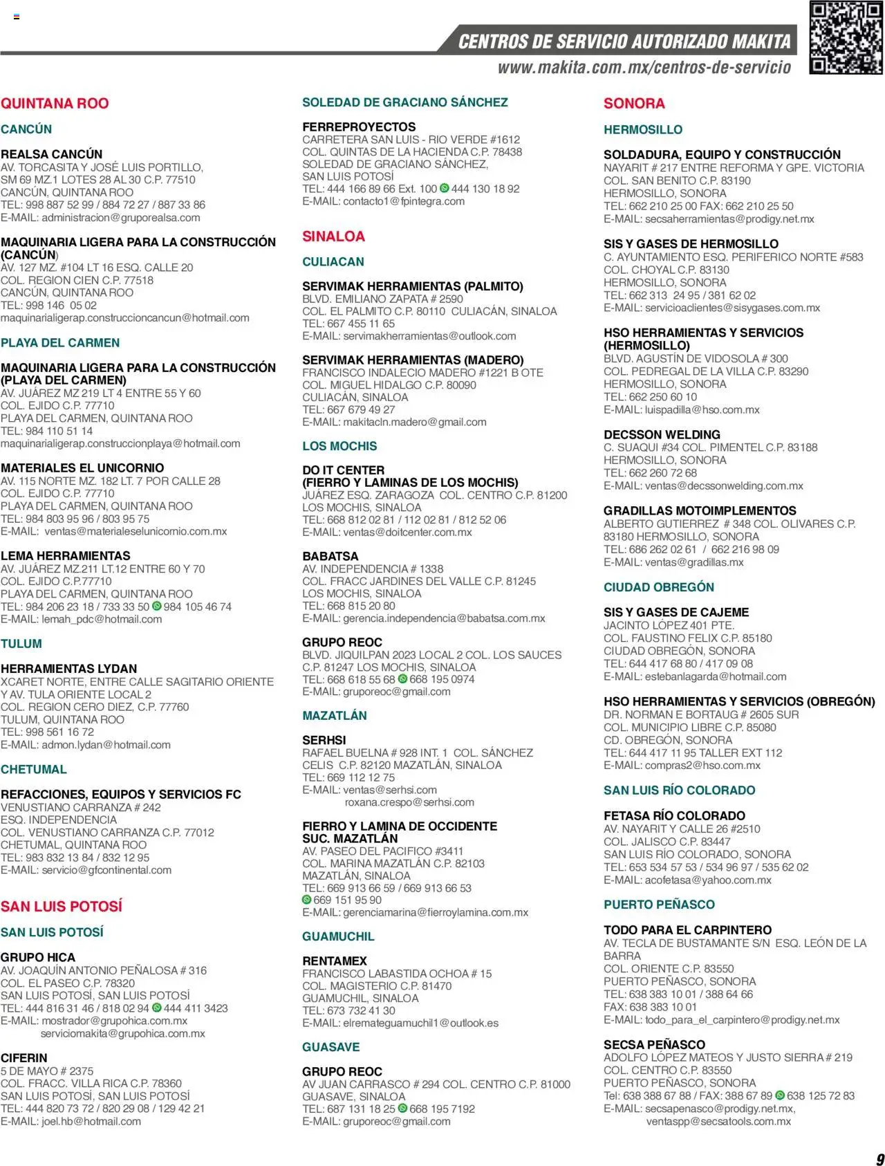 Nuevas ofertas de Makita válidas en toda la República Mexicana desde el 17.04.2024. ¡Encuentra las mejores ofertas en Makita catálogo ! | Página: 9 | Productos: Sierra, Barra