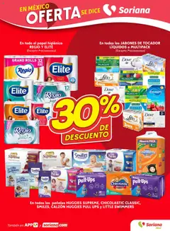 Nuevas ofertas de Soriana válidas en toda la República Mexicana desde el 01.08.2025. ¡Encuentra las mejores ofertas en Soriana - Folleto! | Página: 5 | Productos: Calzón, Pañales, Papel higiénico
