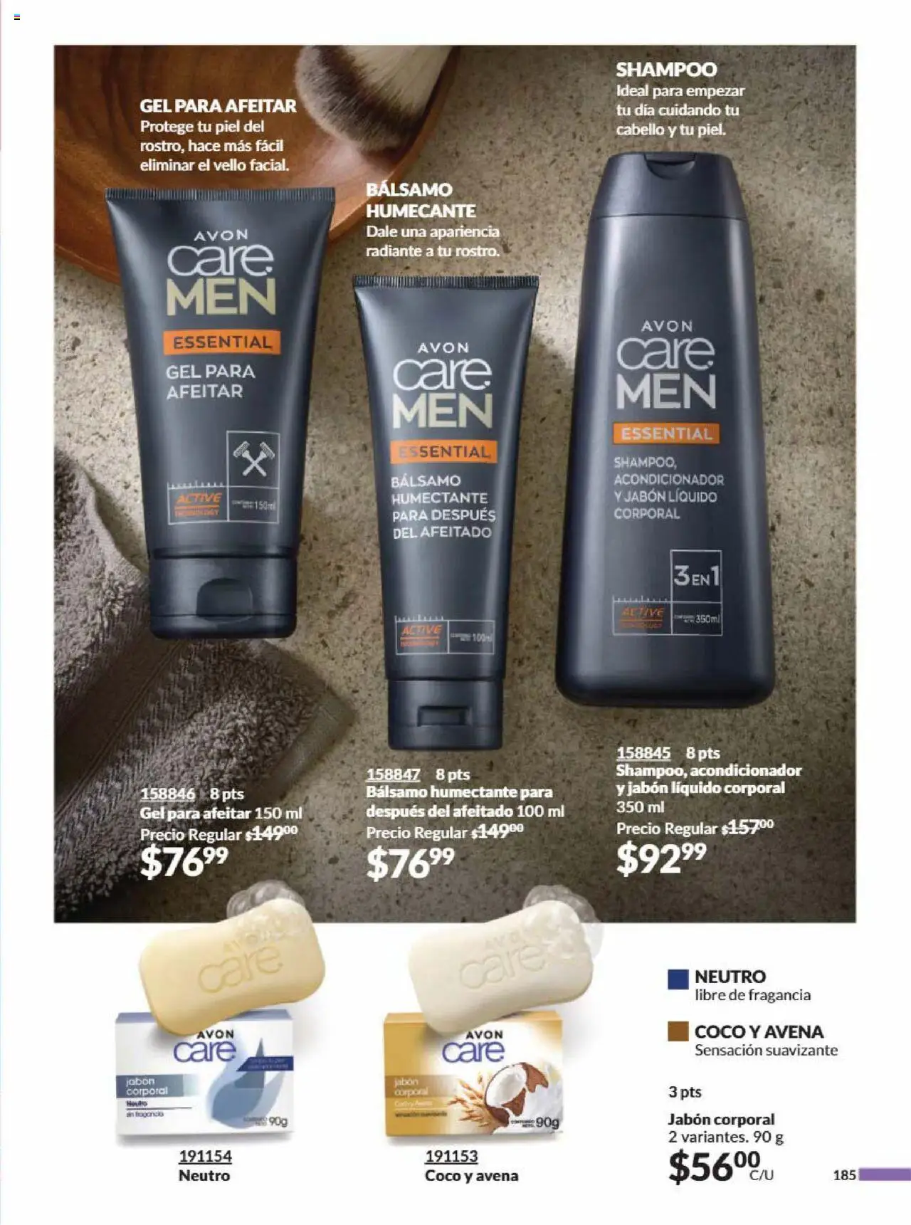 Nuevas ofertas de AVON válidas en toda la República Mexicana desde el 09.08.2025. ¡Encuentra las mejores ofertas en AVON - Campaña 13 2025! | Página: 197 | Productos: Jabón líquido, Bálsamo, Radiante, Jabón