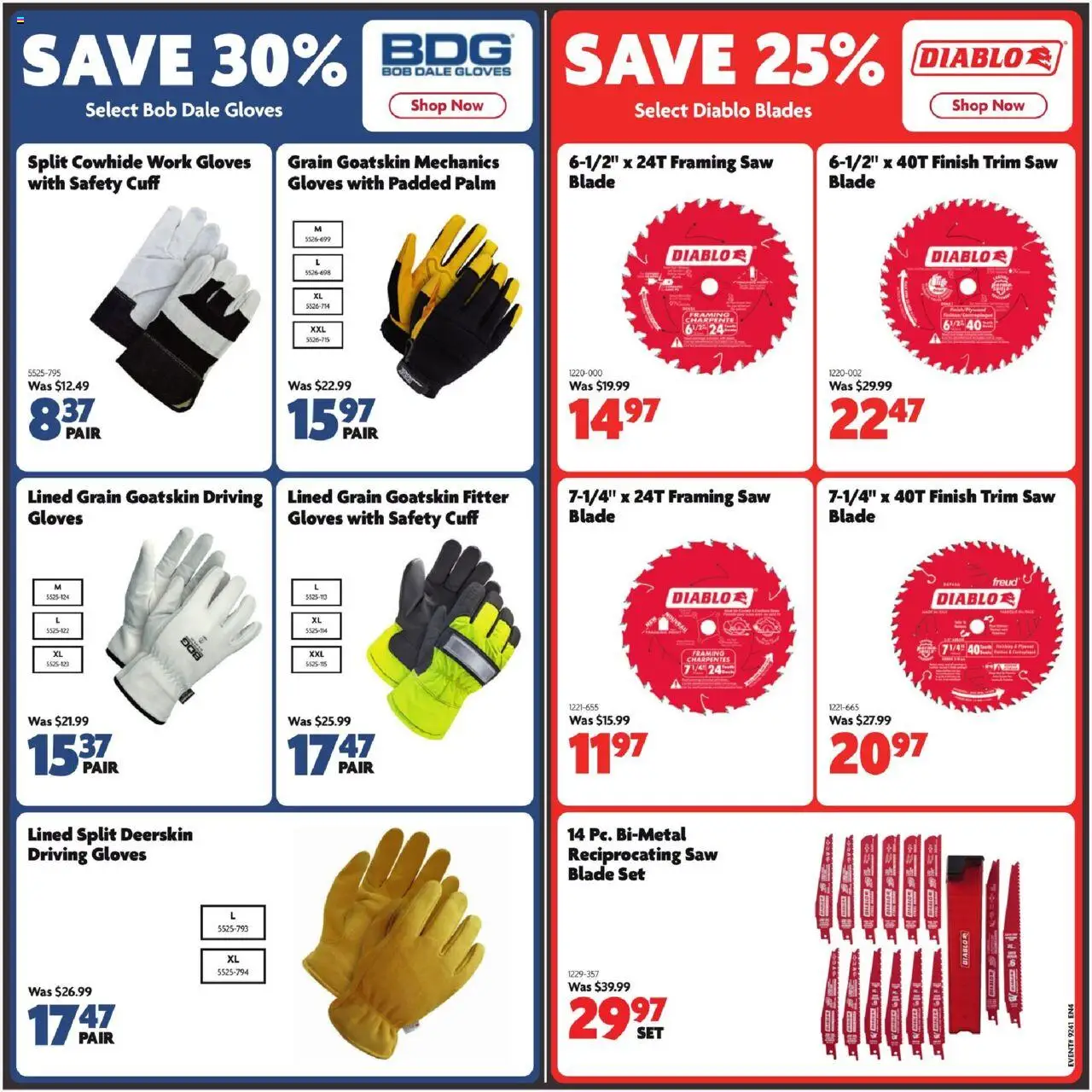Home Hardware flyer valid from 09.10.2025 | Page: 17 | Products: Gloves