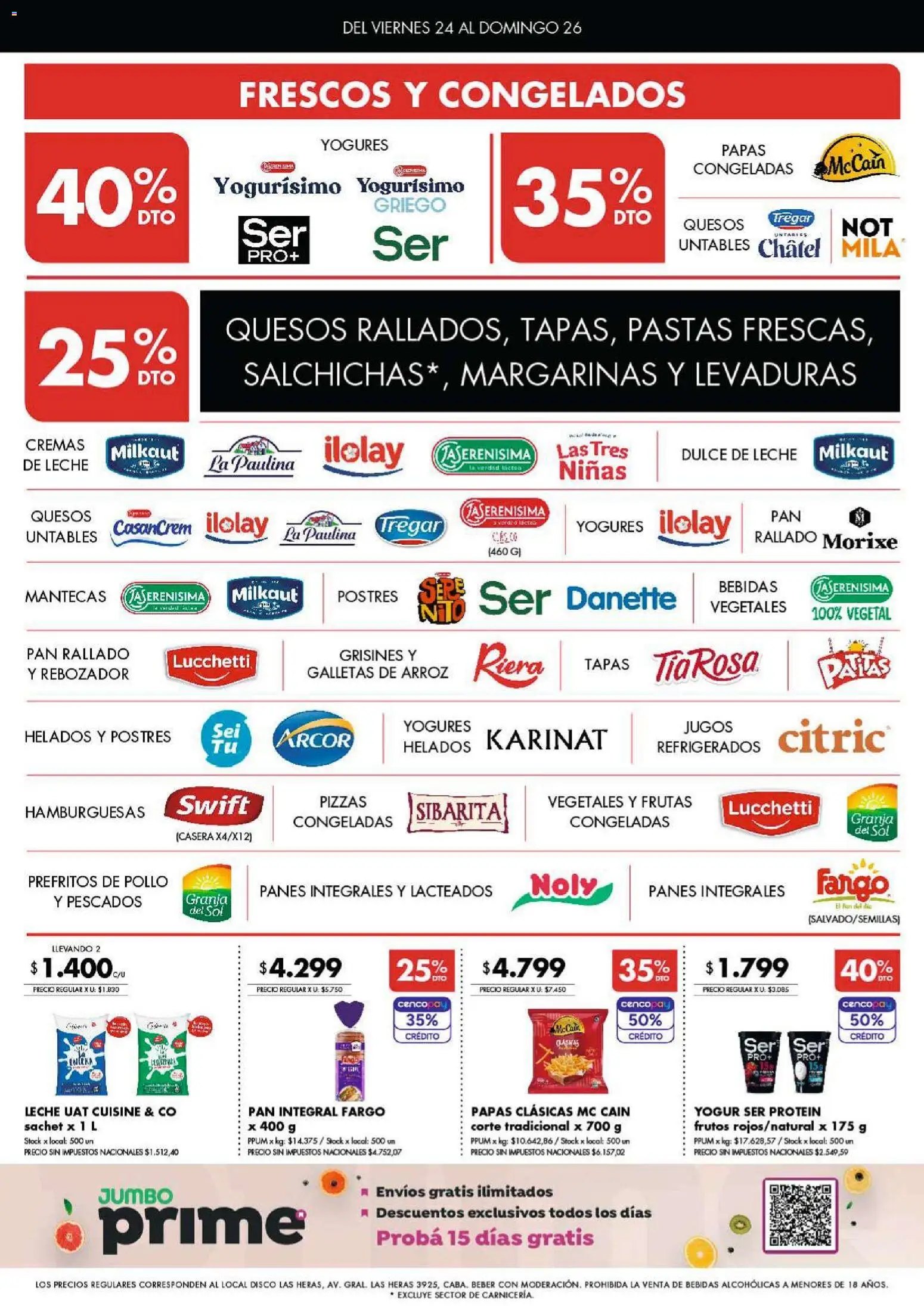 Disco ofertas │ válido desde el 23.04.2026 | Página: 4 | Productos: Leche, Yogur, Pan rallado, Galletas