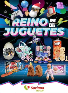 Vista previa de Soriana - Reino de los Juguetes Mercado Nacional, nuevo folleto de la tienda, válido en México a partir del 27.11.2025