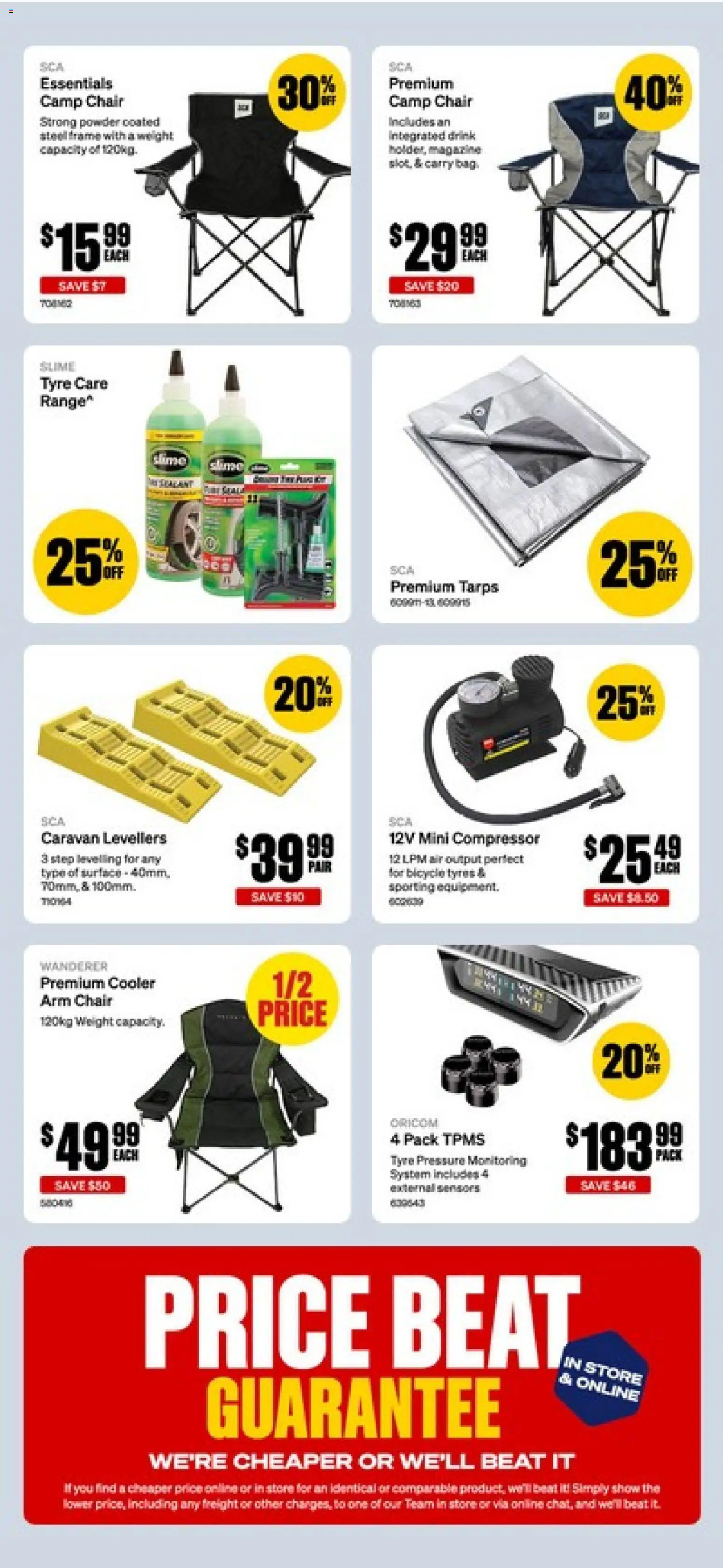 Supercheap Auto catalogue - valid from 21.01.2026 | Page: 42 | Products: Chair, Powder, Weight
