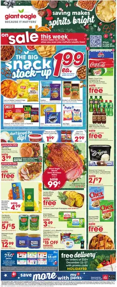 Preview of Giant Eagle weekly ads valid from 11.12.2025